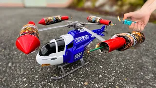 EXPERIMENTS : Police Helicopter Powered Turbo Engine