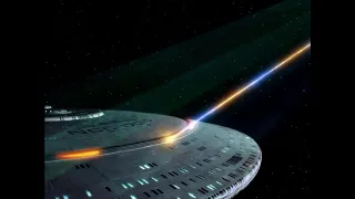 Star Trek TNG Rotating Phaser Scene - AI Upscaled to 4K