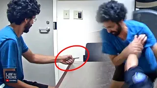 Man Allegedly Attempts to Attack Cop with Pen in Interrogation Room