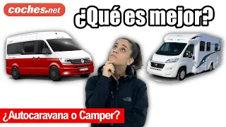 Autocaravana o Camper: ¿Qué es mejor? | Review en español | coches.net