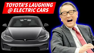 Toyota is LAUGHING their way to the Bank with record profits from Hybrids as EV demand stagnates...