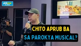 Reakasyon ni Chito Miranda sa Buruguduystunstugudunstuy: Ang Parokya ni Edgar Musical