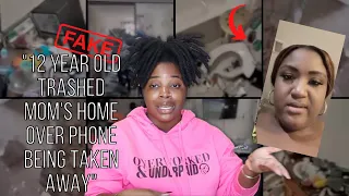 15 Y/O BOY DESTROYS MOM'S HOME & MOTHER SETS THE RECORD STRAIGHT "He's 15, NOT 12, & Mentally Ill")