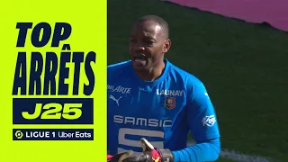 Top arrêts 25ème journée - Ligue 1 Uber Eats / 2022-2023