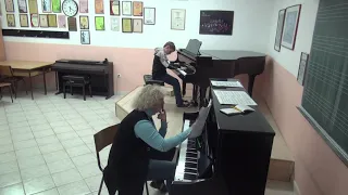 04.01.2020 Rodion Shakirov: Mira Marchenko' Master class, Music school, Budva, Montenegro