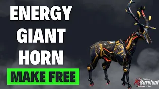 Last Day Rules Of Survival How To Make Energy Giant Horn Free / Last Island Of Survival