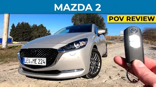 Mazda 2 (2022) - Walkaround + POV Test Drive (4K)