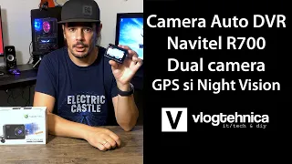 Camera Auto DVR Navitel R700 Dual camera - GPS si Night Vision