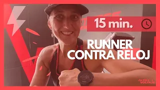 CORRER CONTRA RELOJ "15 MINUTOS PARA REDUCIR MEDIDAS Y QUEMAR CALORIAS" CON SUSANA CONROY