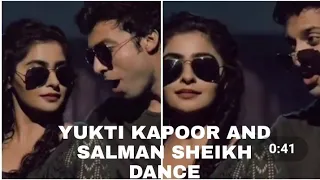 Yukti Kapoor and Salman Shaikh Dance video💃 Together #dance 🔥❤ #shorts