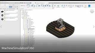 Autodesk Fusion 360 Machine Builder and Simulation Preview