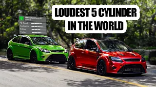 Best Ford Focus RS/ST 5 Cylinder Sound Compilation 2023
