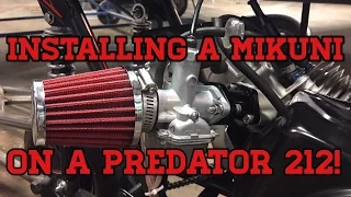 Kart-It: How to Install a Mikuni Carburetor on a Predator 212