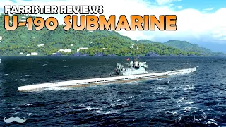 U-190 Submarine Review | World of Warships Gameplay