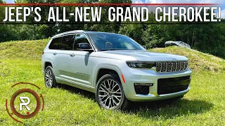 The 2021 Jeep Grand Cherokee L is Jeep's Much Needed All-New 3-Row Family SUV