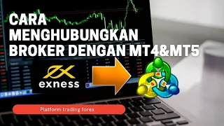 Cara menghubungkan broker forex ke MT4 & MT5 ‼️#trader #forex #pemula