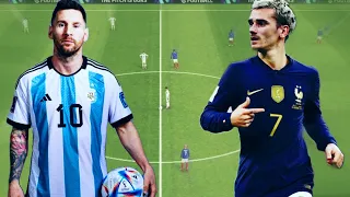 efootball - Argentina vs France - Friendly match goes on tiebreaker