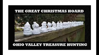 The Great Christmas HOARD - Oddities - Bottle Digging - Antiques - Santa Clause - Elf - Marbles -