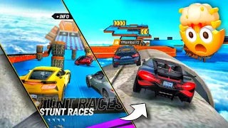 Playing New Stunt Race Mode 🔥 - Extreme Car Driving Simulator - NEW! UPDATE - V6.86.0