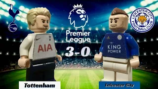 Tottenham 3-0 Leicester City | Highlights in LEGO