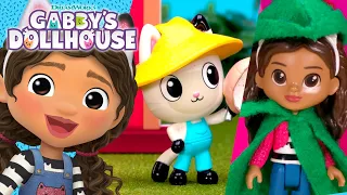 Make Believe Adventures with Gabby | 30+ Minute Compilation | GABBY'S DOLLHOUSE TOY PLAY ADVENTURES