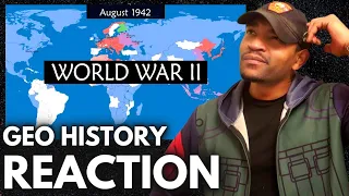 Army Veteran Reacts to- World War II - Summary on a Map