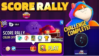 Match Masters Color Crystals Rainbow Score Rally Solo Challenge 6 Moves 4,100 points