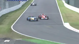 Fernando Alonso vs Michael Schumacher - 2005 Japanese GP