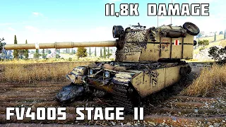 FV4005 Stage II • 11,8K DAMAGE 9 KILLS • World of Tanks