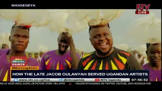 How the late Jacob Oulanyah served Ugandan artists | MORNING AT NTV