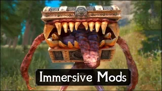 Skyrim: The Scariest Chest You Will Ever Meet – Immersive Skyrim Mods #9