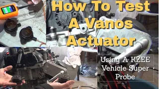 How To Test A VANOS Solenoid - N20 Intake Vanos Exhaust Vanos Actuator Solenoid Removal And Testing