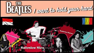 The Beatles ~ I Wanna Hold Your Hand | cover by Kalonica Nicx, Andrei Cerbu, Beatrice Florea, Maria