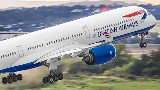 30 CLOSE UP TAKEOFFS & LANDINGS | Washington Dulles Airport Plane Spotting [IAD/KIAD]