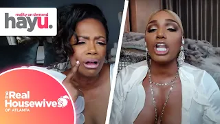 "I'm Embedded In Your Brain, B*@#!" Kandi Goes Off On NeNe! | Season 12 | Real Housewives of Atlanta