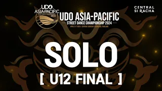 FINALS | SOLO U12 | UDO ASIA-PACIFIC CHAMPIONSHIPS  2024