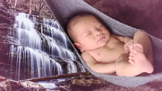 Успокаивающий звук водопада для малышей. Розовый шум для сна. Soothing waterfall for babies sleep