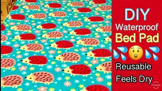 DIY Make Your Own Reusable Waterproof Bed Pad Elderly Bedwetting Incontinence