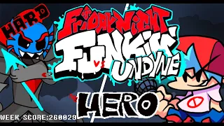 Friday Night Funkin' V.S - Undyne (Waterfall, Justice, Hero)