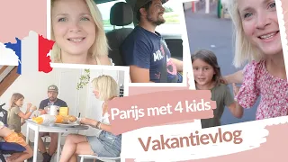 VAKANTIE VLOG Weekendje PARIJS met 4 KIDS & Parc Asterix  | Kellycaresse Momlife & Mindset VLOG