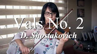 ❤️ Vals No 2 ❤️ - Dimitri Shostakovich  - Sofía Bravo - Waltz no 2 Violín Orchestra