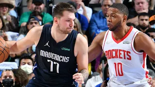 Dallas Mavericks vs Houston Rockets Full Game Highlights | 2021-22 NBA Season