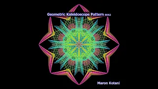 Geometric Kaleidoscope Pattern 0062