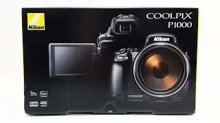 Nikon Coolpix P1000 | First Look & Unboxing | 3000mm Zoom lens