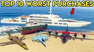 TOP 10 WORST PURCHASES IN GTA ONLINE (Updated)