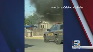 Hero Cop Saves Boy From Burning Home