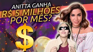 Quanto tempo leva pra ANITTA GANHAR R$ 1 MILHÃO? Quanto INVESTIR por mês pra chegar lá?