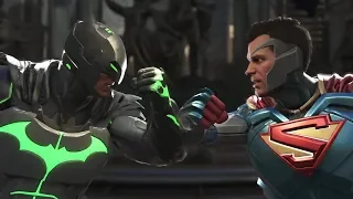 Injustice 2 : Batman Vs Superman - All Intro/Outros, Clash Dialogues, Super Moves
