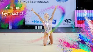 I’m talking about Aerobic Gymnastics. I'm going to competition. Amalia Maximova (part 2 of 3).