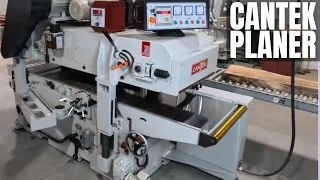 Cantek Double Surface Planer Overview